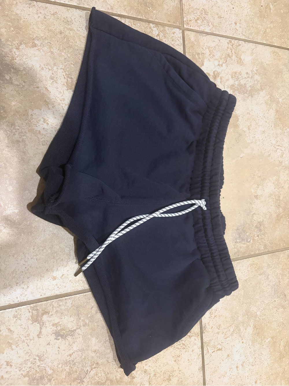 Parker Navy Athletic Drawstring Shorts